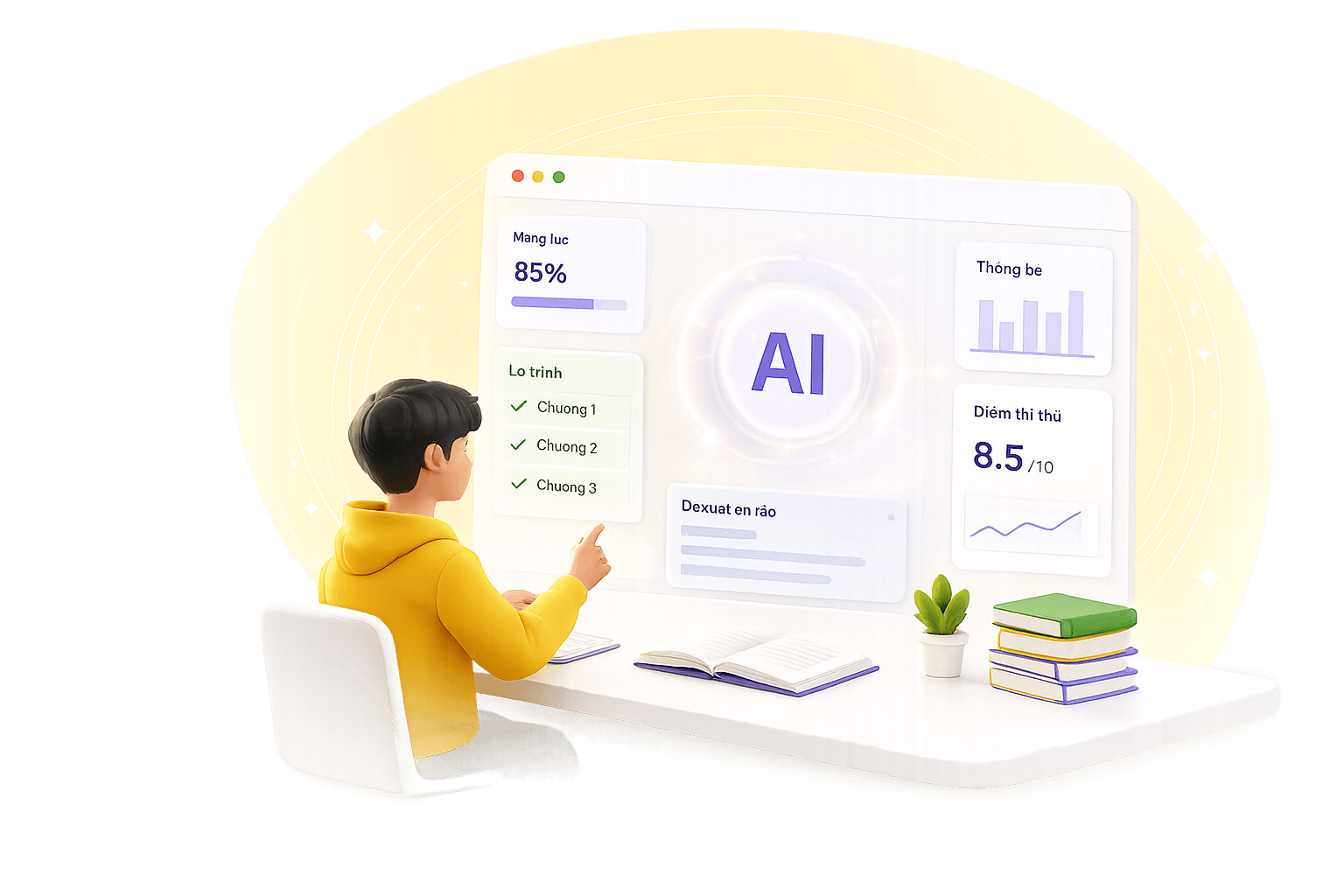 InterEdu - Nền tảng ôn luyện AI cho học sinh phổ thông Việt Nam